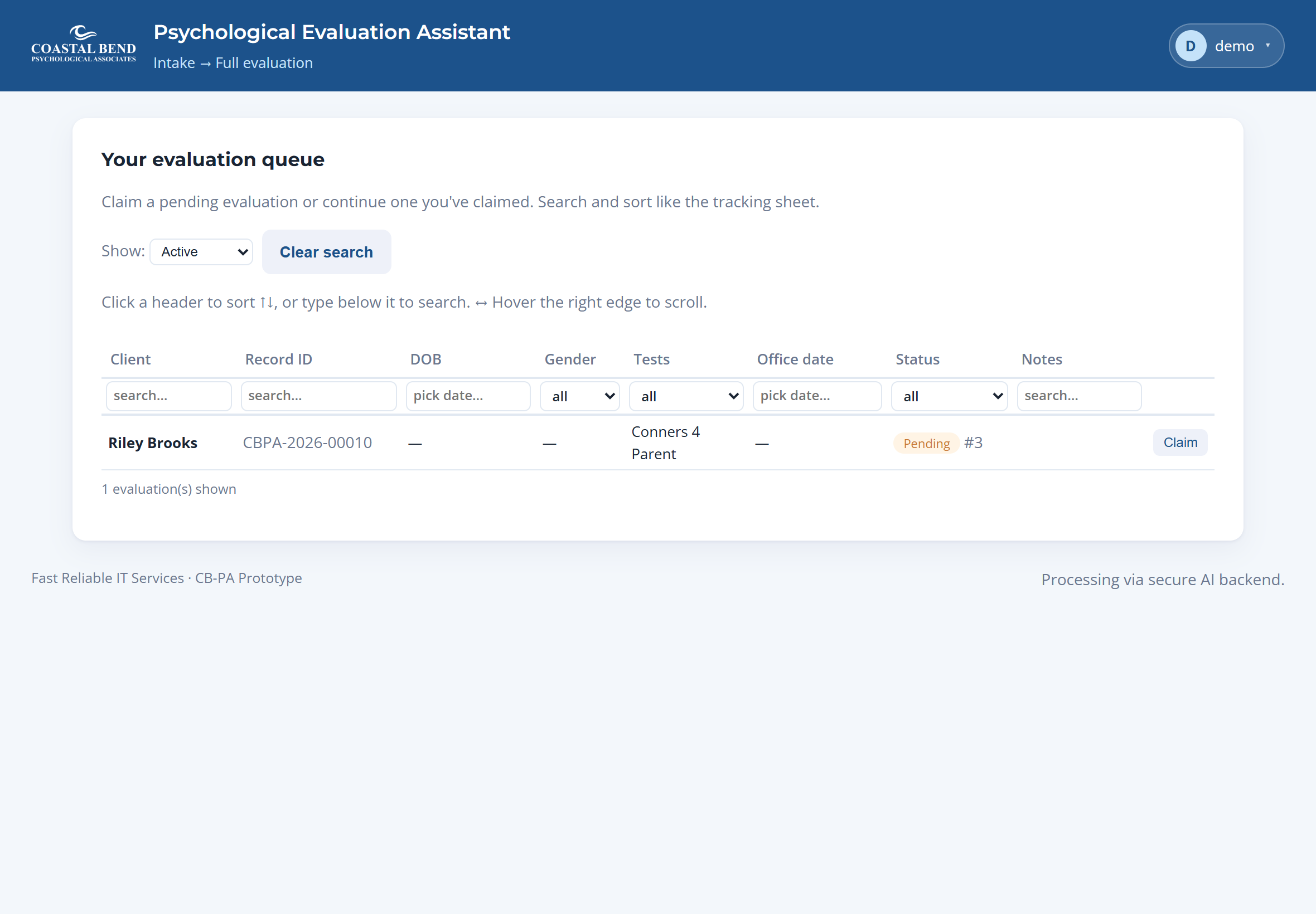 Drafter dashboard